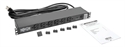 DRS-1215 Black-1U Rackmount Surge Protector 14 Outlets-General View