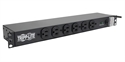 DRS-1215 Black-1U Rackmount Surge Protector 14 Outlets-Lateral View
