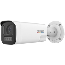 Hikvision ColorVu DS-2CD1B47G2H-LIUF/SRB - IP Camera for Indoors and Outdoors, 4MP, Ethernet, PoE, Manual Angle Adjustment