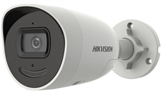 Hikvision DS-2CD2046G2-IU/SL - Cámara IP para Interiores y Exteriores, 4MP, Ethernet, PoE, Ajuste Manual de Ángulo