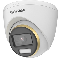 Hikvision DS-2CE72DF3T-F - Cámara Analógica Para Interiores y Exteriores, 2MP, Lente Focal Fijo