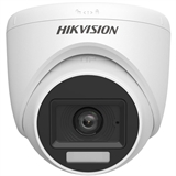 Hikvision DS-2CE76D0T-LPFS - Cámara Analógica Para Interiores y Exteriores, 2MP, Coaxial, Ajuste Manual de Ángulo