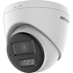 Hikvision DS-2CE78K0T-LTS  - Cámara Analógica para Interior y Exterior, 3MP, Audio Bidireccional, Coaxial, IR 40m, Luz Blanca 40m, Ajuste Manual de Ángulo