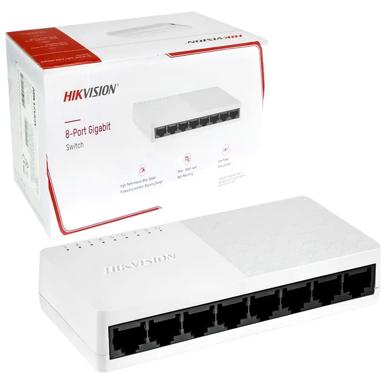 Hikvision DS-3E0508D-O(O-STD) Vista Caja