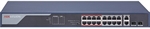 Hikvision DS-3E1318P-EI - Switch, 16 Puertos, Fast Ethernet PoE Inteligente, 9.2Gbps