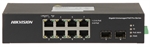 Hikvision DS-3T0510HP-E/HS(O-STD) - Unmanaged Switch, 8 Ports, Gigabit Ethernet PoE and Hi-PoE, 20Gbps