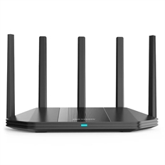 Hikvision DS-3WR18X(O-STD)/US - Router Inalámbrico Gigabit, Doble Banda, Wi-Fi 6, 2.4/5GHz, AX1800