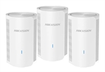 Hikvision DS-3WRM12GC/3 - Wi-Fi Mesh Gigabit, Pack de 3 Routers Inalámbricos, Doble Banda, 2.4/5GHz, Wi-Fi 5, AC1200