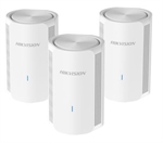 Hikvision DS-3WRM12GC/3 - Mesh Wi-Fi Gigabit, 3 Wireless Router Pack, Dual Band, 2.4/5GHz, Wi-Fi 5, AC1200