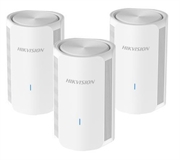 Hikvision DS-3WRM12GC/3 - Mesh Wi-Fi Gigabit, 3 Wireless Router Pack, Dual Band, 2.4/5GHz, Wi-Fi 5, AC1200