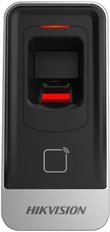 Hikvision DS-K1201AEFO-STD - Access Control Terminal With Fingerprint Reader, Card Reader, Black