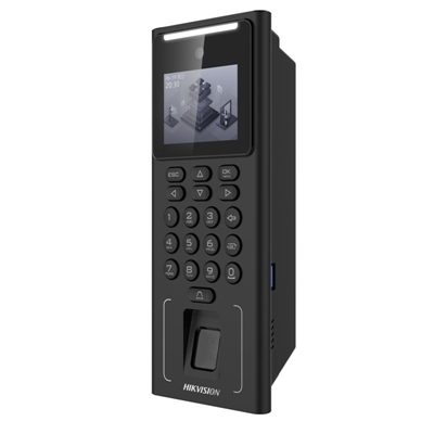 DS-K1T321MFWX-B Face Recognition Terminal side view