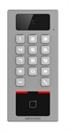 Hikvision DS-K1T502DBWX-C - Access Control Terminal with Keypad, Card Reader, 2 MP Camera and IP Video Intercom
