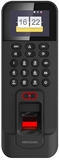 Hikvision DS-K1T804AEF - Access Control Terminal with Fingerprint Reader, Card Reader, Black Hikvision DS-K1T804AEF - Access Control Terminal with Fingerprint Reader, Card Reader, Black