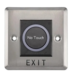 Hikvision DS-K7P08 - Touchless Exit Button for Access Control, Infrared Sensor, LED, Stainless Steel