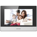 Hikvision DS-KH6320-WTE1 - Sistema de videoportero, 7", 32MB, 128MB, 1024x600, micrófono, Wifi 2.4GHz, 6W, Gris Hikvision DS-KH6320-WTE1 - Sistema de videoportero, 7", 32MB, 128MB, 1024x600, micrófono, Wifi 2.4GHz, 6W, Gris