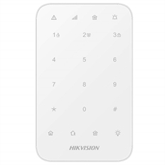 Hikvision DS-PK1-E-WB -Wireless LED Keypad For Alarms