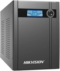 Hikvision DS-UPS3000 - UPS, 3000VA/1800W, 4 Output Outlets, 4 x 12V/9Ah Batteries, LCD Display, USB