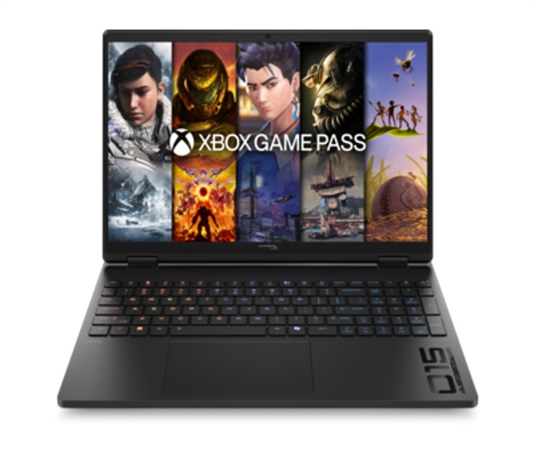 DS1N3LA HP HyperX OMEN 15-ga0007la Gaming Laptop - Front View