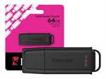 Kingston DataTraveler Exodia G2 - USB Flash Drive, 64 GB, USB 3.2 Gen 1, Type-A, Black 