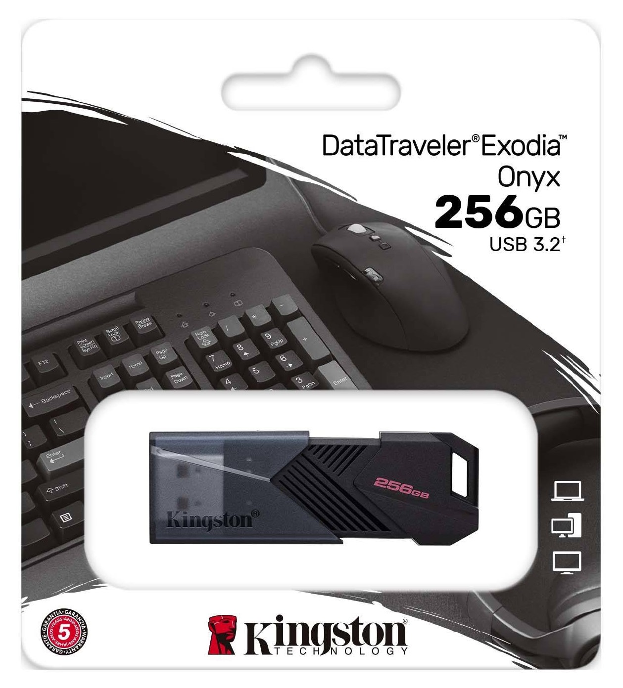 Kingston DataTraveler Exodia Onyx en Panamá | Pana Compu