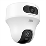 Dual-Lens Wi-Fi 6 Security Camera-Lateral View
