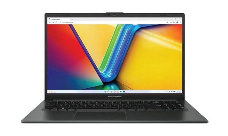 E1504FA-NJ304W Mixed-Black-ASUS-Vivobook-Go-15-Laptop-Front-View