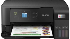 Epson EcoTank L3560 - Impresora de inyección de tinta, Color, USB, Wifi, Copia, Escáner, 4.800 x 1.200 dpi, Negro