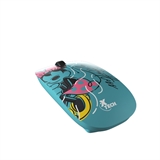 Xtech Minnie Mouse Edition - Mouse, Wireless, USB, Optic, 1600dpi, Aquamarine