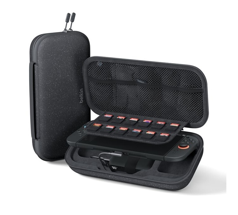 ENA001FQCH-V1 Belkin Gaming Charging Case for Nintendo Switch 2-Open General View