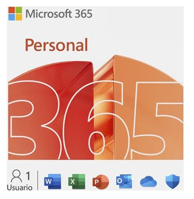 EP2-45228 Microsoft 365 Personal Suscripcion 6 Meses-Vista Frontal