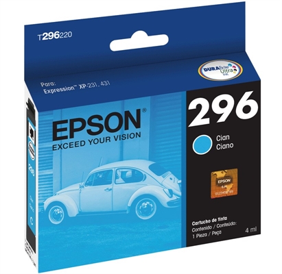 Epson 296 Ink Cartridges Cyan