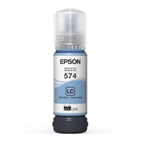 Epson T574 - Botella de Tinta Cyan Claro, 1 Paquete