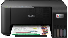 Epson EcoTank L3250 - Inkjet Printer, Wireless, Color, Black