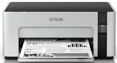 Epson EcoTank M1120 - Impresora de Inyección, Inalámbrica, Monocromática, Blanca