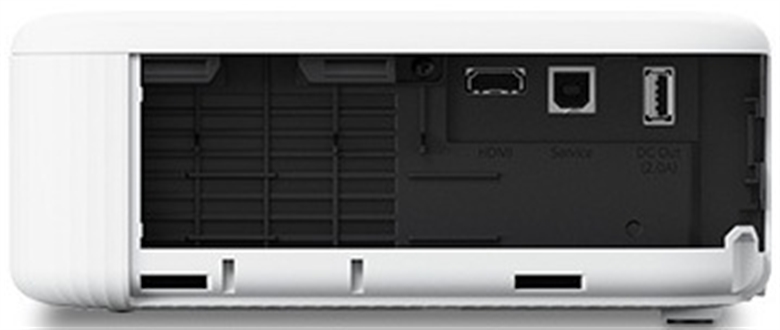 Epson EpiqVision FH02 vista de lado trasero