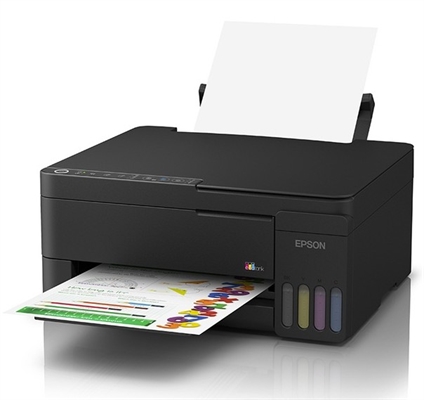 Epson EcoTank L3350 Multifunction Printer - c11cl62301 - Left Side View