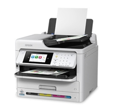 Epson WorkForce Pro WF-C5890  - All-in-One Inkjet Printer, Wireless, Color, White