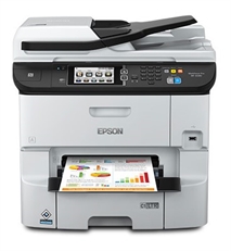 Epson WorkForce Pro WF-6590 - Printer, WiFi, Wireless, Color, Fax, USB 2.0, 4.800 x 1.200, Black