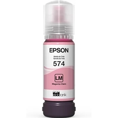 Epson T574 - Botella de Tinta Magenta Claro, 1 Paquete