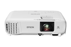 Epson PowerLite W49 - Projector, 1280 x 800, 3LCD, 3800 Lumens, HDMI, VGA, USB