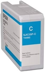 Epson SJIC35P-C - Cyan  Ink Cartridge. 1 Pack