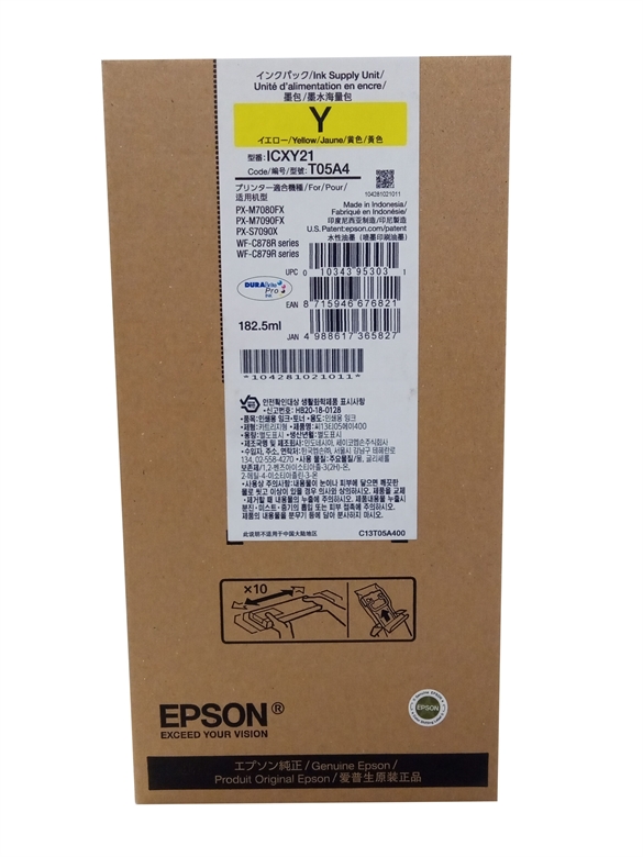 Epson T05A Amarillo Vista Caja