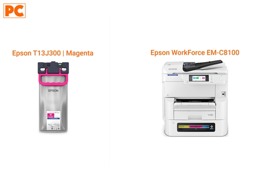 EPSON T13J300 MAGENTA EXAMPLE VIEW
