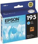 Epson T195 - Cyan Ink Cartridge, 1 Pack