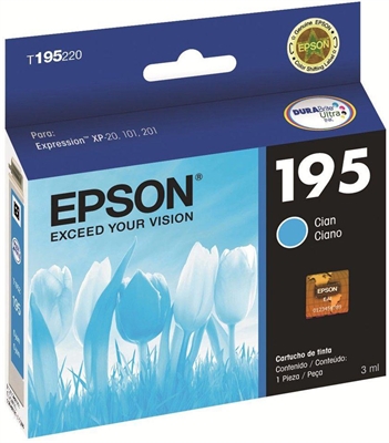 Epson T195 Cyan Ink Cartridge