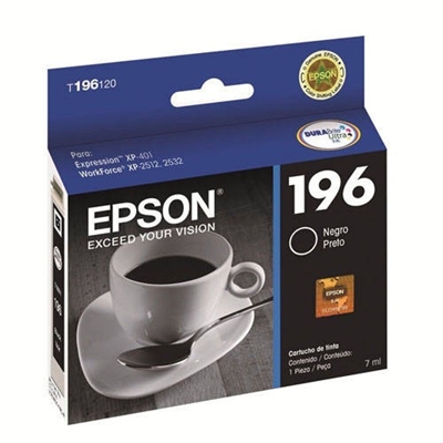 Epson T196 Ink Cartridges Negra