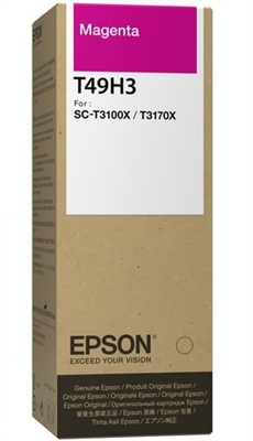 Epson T49H Magenta Ink Bottle box