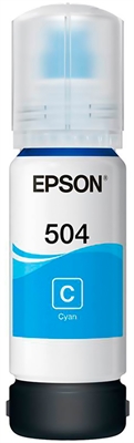 Epson T504 Cartucho de Tinta Cyan