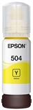 Epson T504 - Botella de Tinta Amarilla, 1 Paquete
